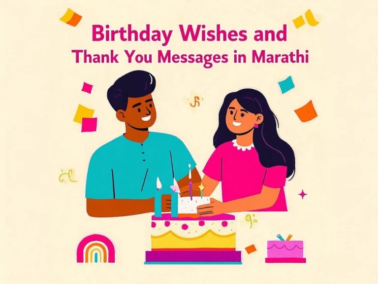 Birthday Wishes and Thank You Messages in Marathi